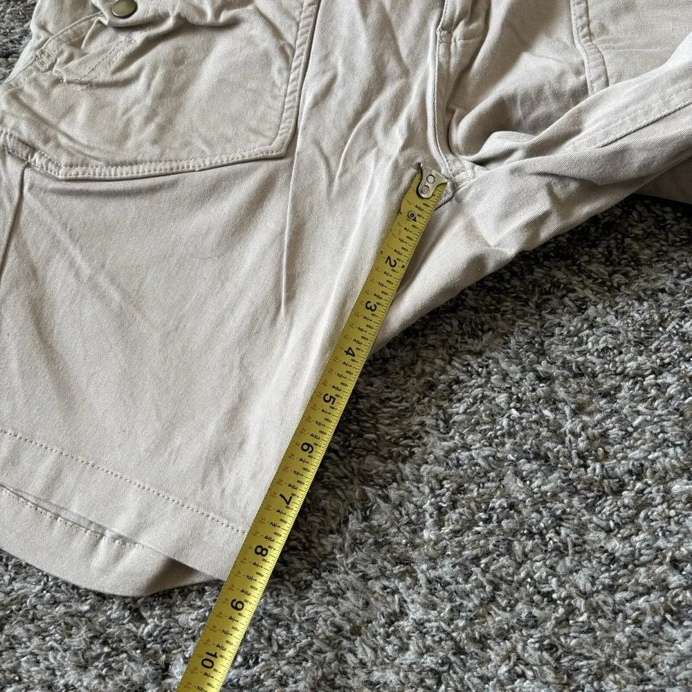 Chums Stretch Camping Short Belted Cargo Khaki Short Beige Men's Medium‎
